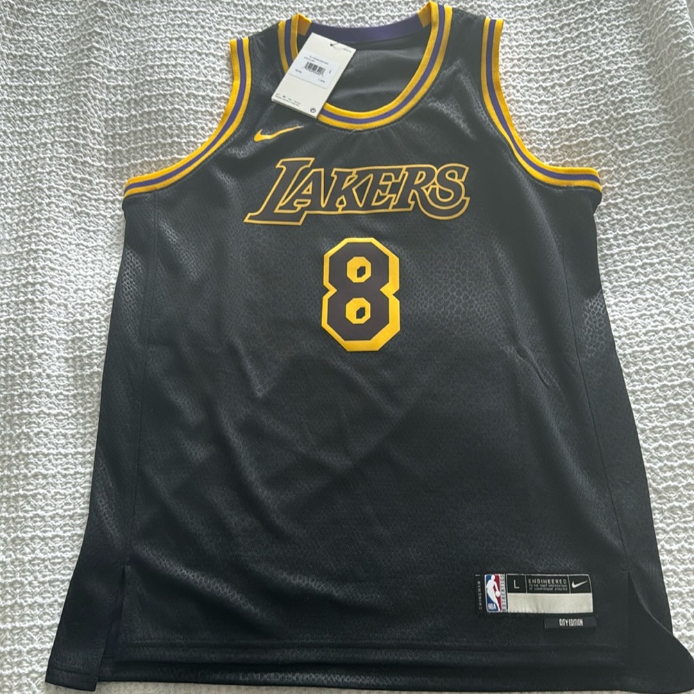 LA Lakers Nike Black City Edition Jersey - Kobe Bryant - Youth. New with tags
